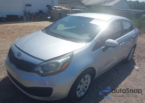 2013 Kia Rio Lx from USA, damaged, VIN KNADM4A37D6205210